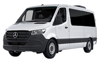 - Mini Bus - <br><small>Up to 10 passengers • 10 large bags</small>